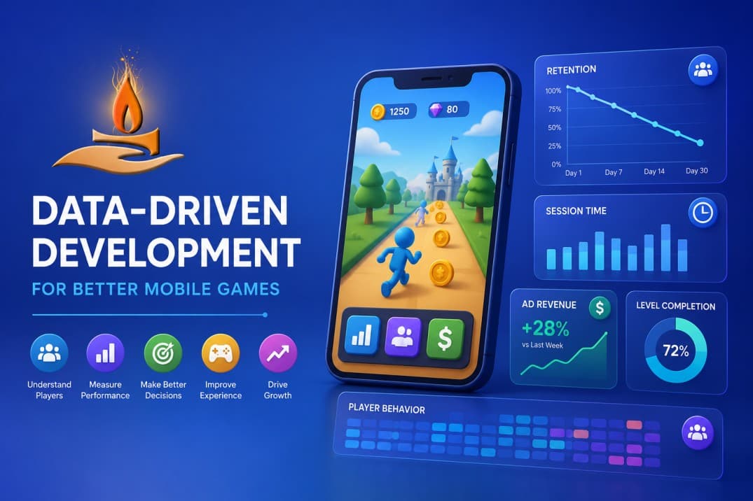 Data-Driven Development for Better Mobile Games
